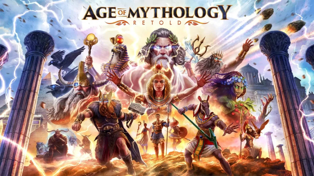 بازی استراتژی عصر اساطیر نسخه بازسازی شده Age of Mythology Retold