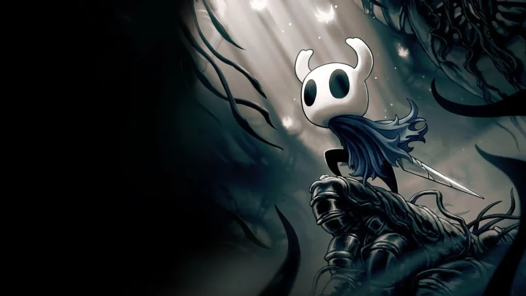 تصویر هنری و فضای تاریک بازی Hollow Knight در نینتندو سوییچ